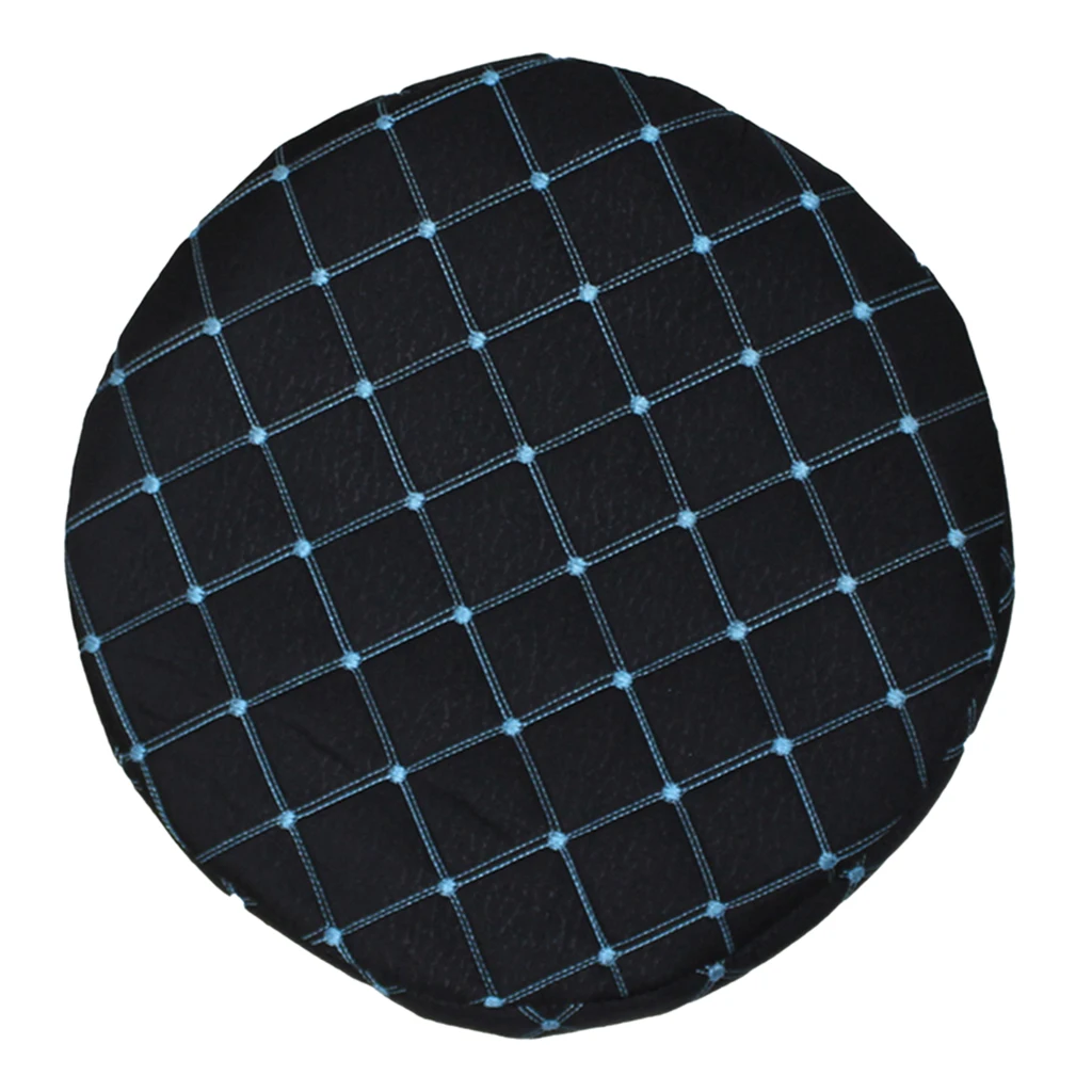 

35cm Polyester Bar Stool Cover Round Lift Chair Seat Sleeve Salon