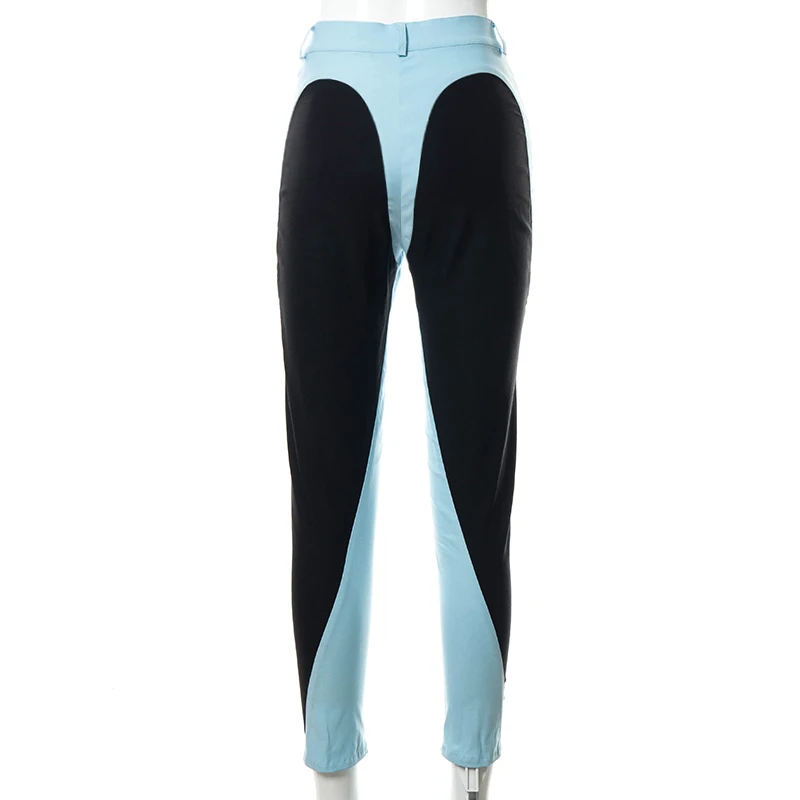 

Bomblook Casual Fashion Pants Women's Summer 2021 Button Pocket Pencil Patchwork Pencil Jeans Female Streetwears