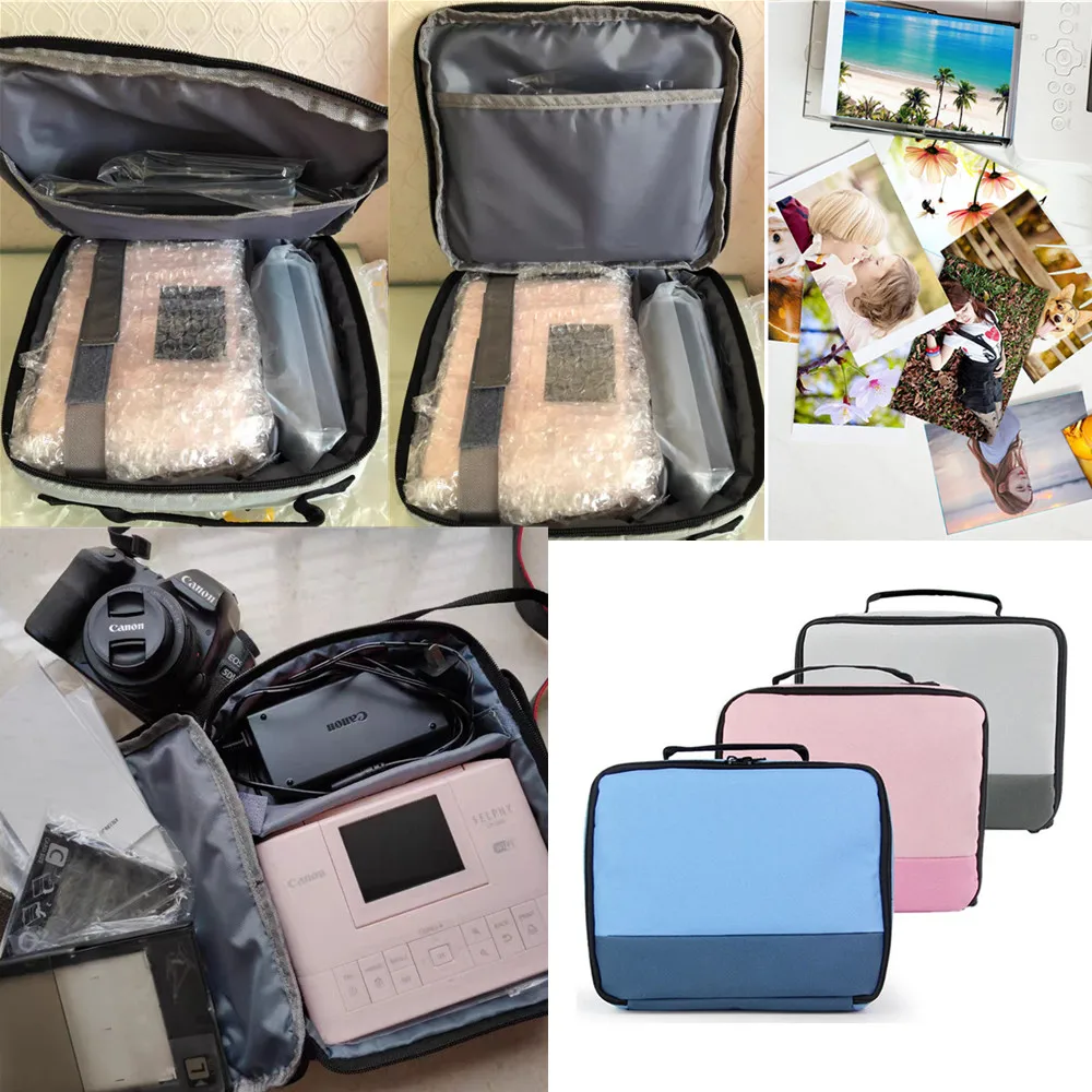 Carry Storage Protector Bag Protection Handbag Case for Canon Selphy CP1200 CP1300 CP910 HITI Prinhome P310W Photo Printer