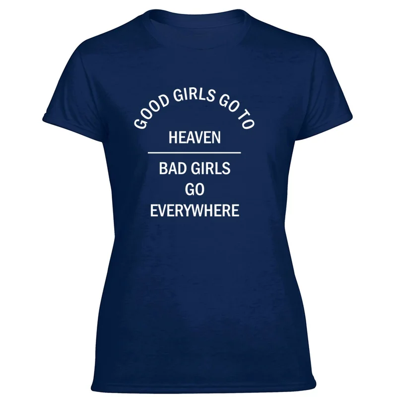 

Design Good Girls Go To Heaven T-Shirt Man Crew Neck Tshirt For Mens Oversize S-5xl Cotton Tee Tops