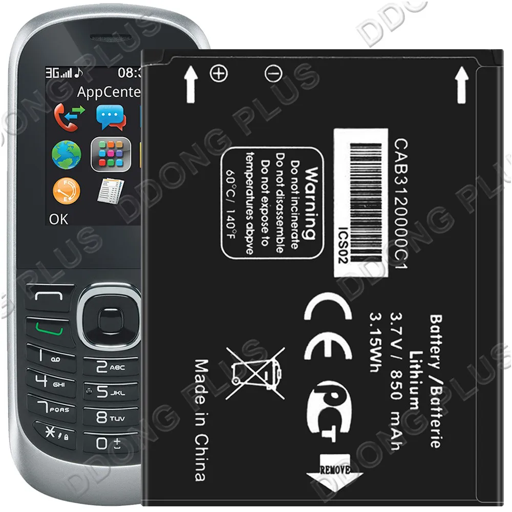Аккумуляторная батарея CAB3120000C1 для Alcatel OneTouch Fling 2017B сменная Запасная часть |