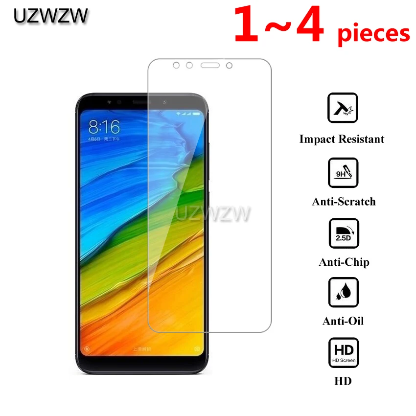 2.5D HD закаленное стекло для Xiaomi Redmi 5 Plus/Redmi 5 Защитная пленка для экрана для Xiaomi Redmi 5 Plus закаленное стекло
