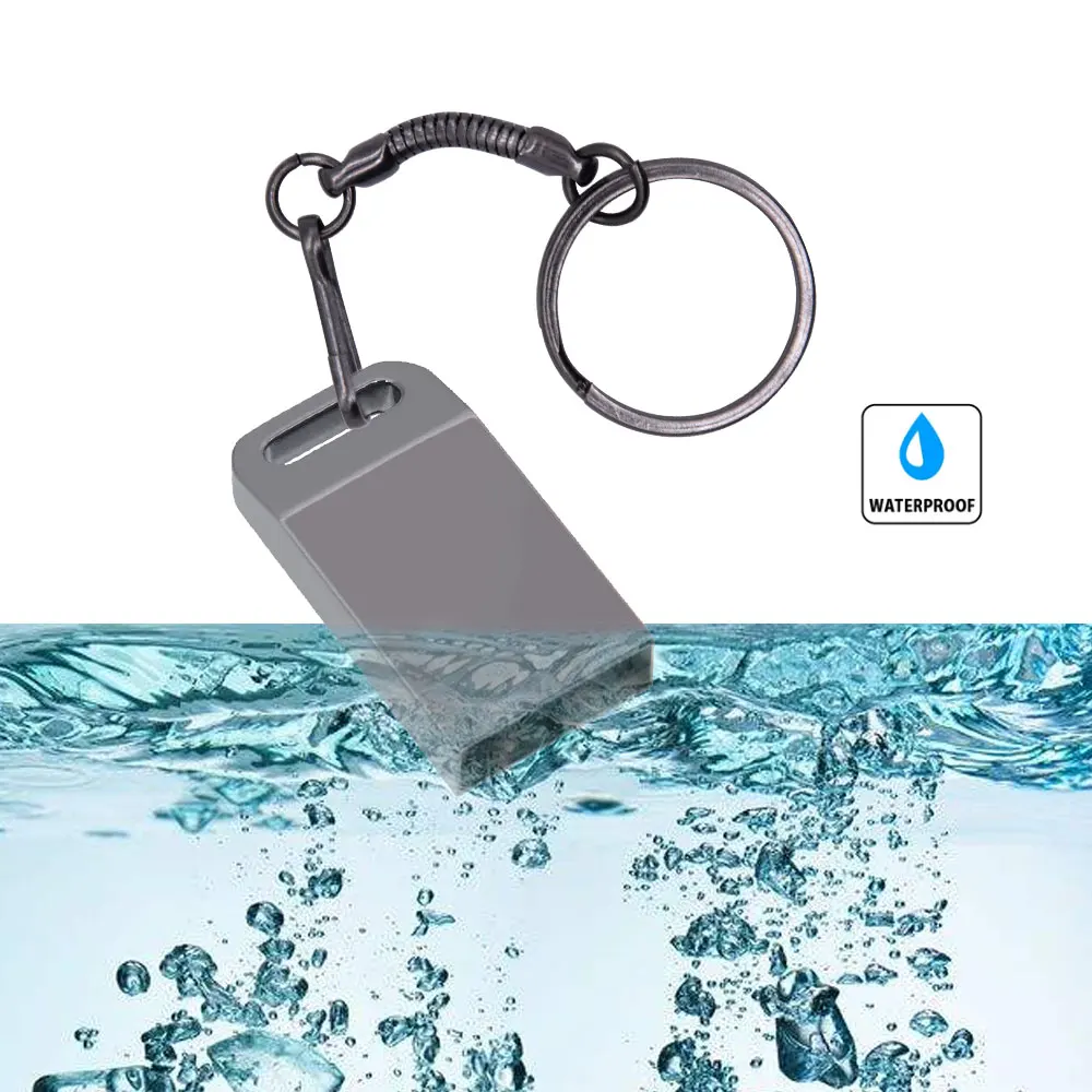 Металлическая USB флеш память 16 Гб с пользовательским логотипом Usb накопитель 32 ГБ