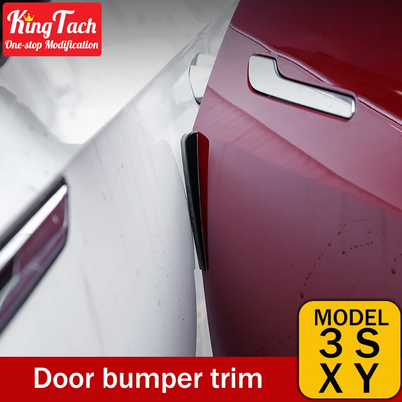 

For Tesla Model 3 S X Y Car Door Guard Edge Corner Protector Buffer Trim Molding Protection Strip Crash Bar