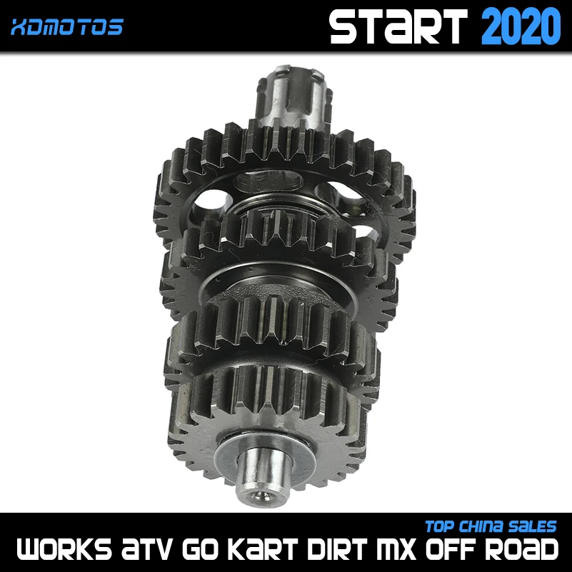 LF150cc Коробка передач двигателя счетчик вала комплект для Lifan 150 150cc 1P56FMJ