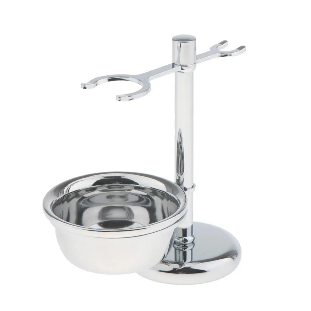 Подставка для кистей бритья держатель чаша мыла салонный парикмахерский набор