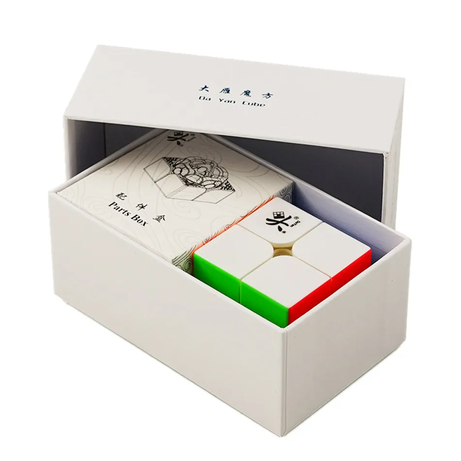 DaYan tengyun 2x2x2 TengYun M Магнитный магический куб 2x2 Обучающие игрушки Чемпион