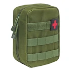 Тактическая Сумка для оказания первой помощи, нейлоновая, для повседневного использования, с системой Molle, для походов, альпинизма, аварийных ситуаций, Охотничья сумка