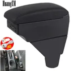 Подлокотник для Renault Logan 1, центральный ящик для хранения, подлокотник с интерфейсом USB 2017