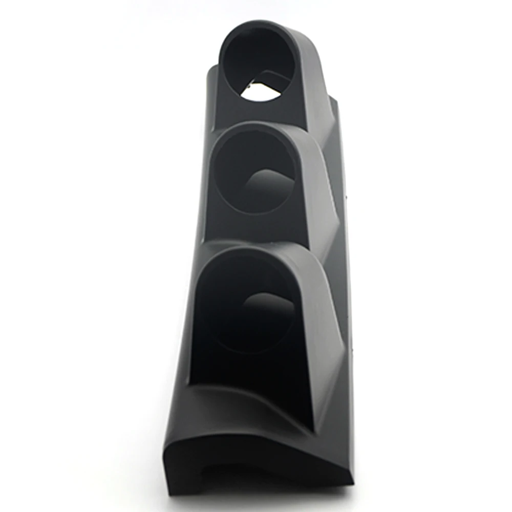 Универсальный черный 2 дюймовый 52 мм Автомобильный тройной A столб с отверстием