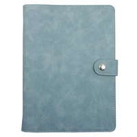 a5 size pu leather notebook binder refillable 6 round ring binder cover for a5 filler paper notebook personal planner binder