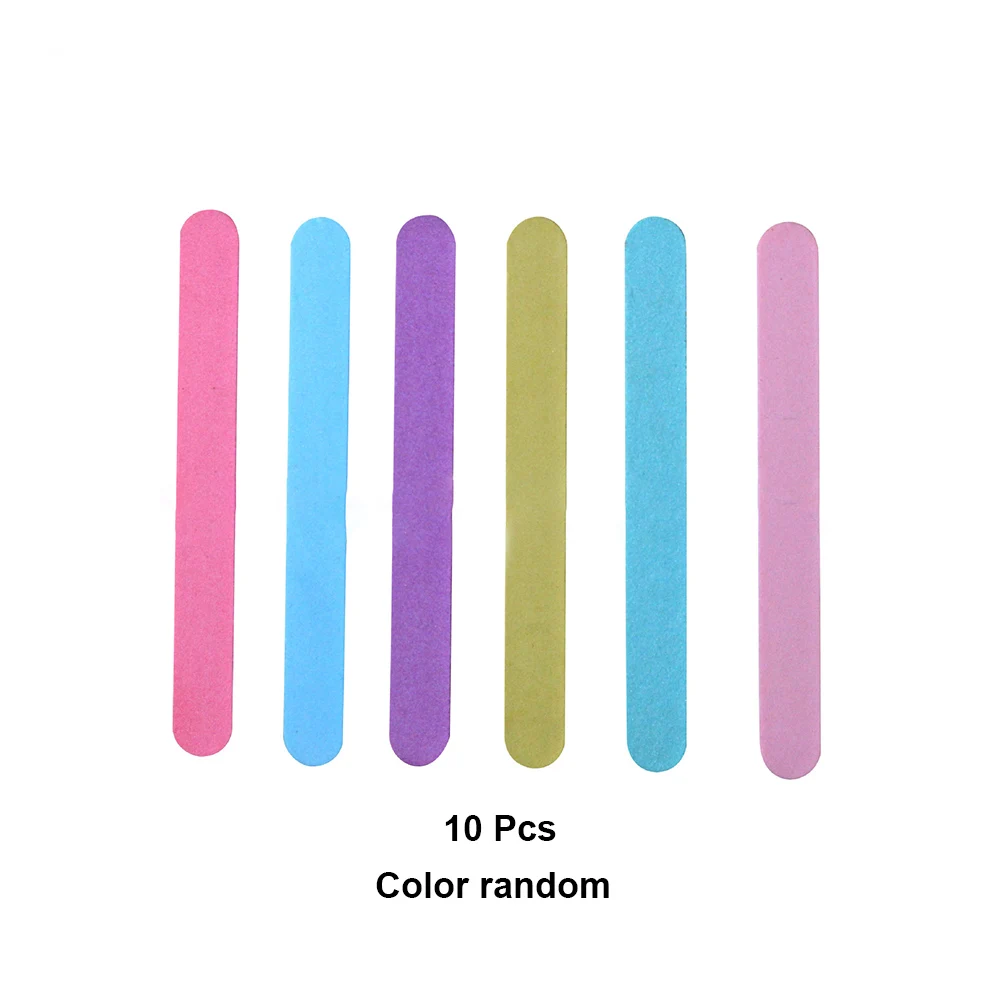 10 шт. буферный Полирующий гвоздь уход моющийся двухсторонний салон