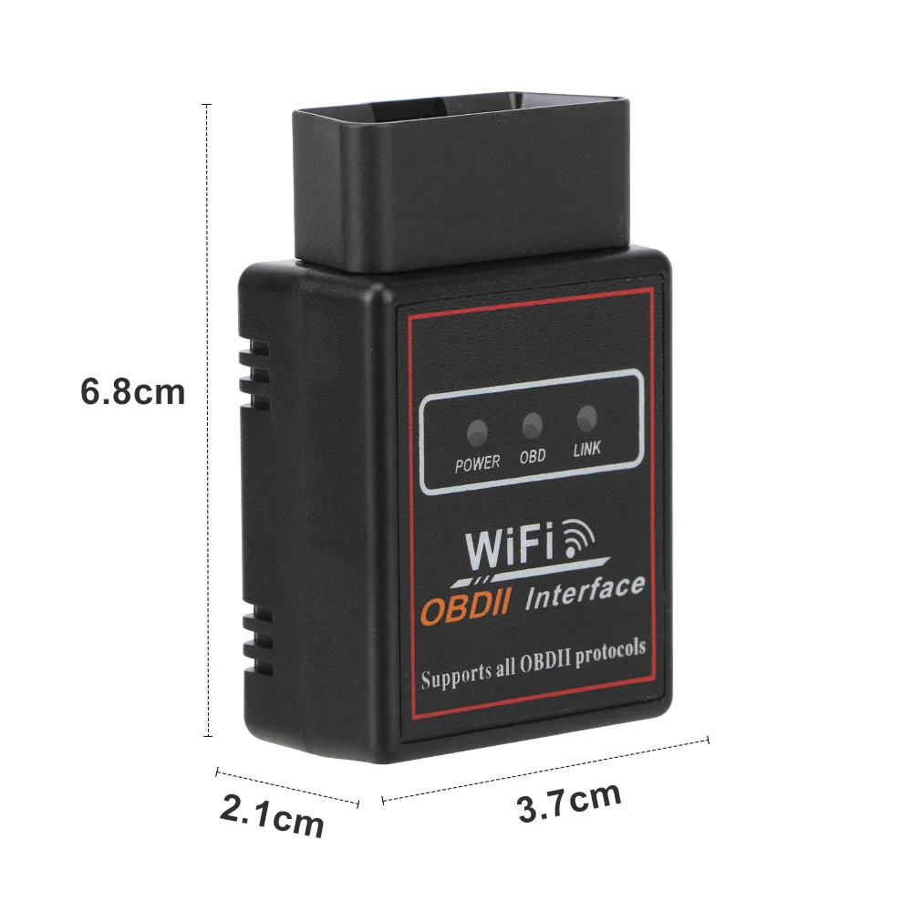 WIFI ELM327 OBDII автомобильный диагностический инструмент Автомобильный сканер ELM 327 V2.1