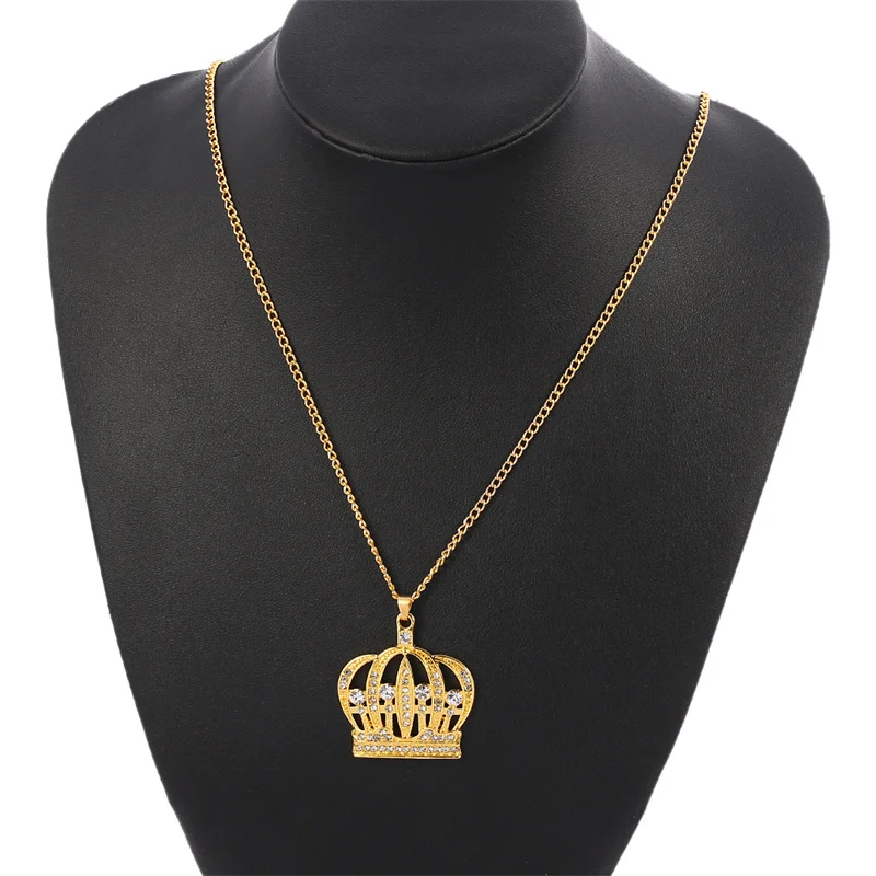 Женское ожерелье с подвеской в виде короны | Украшения и аксессуары
