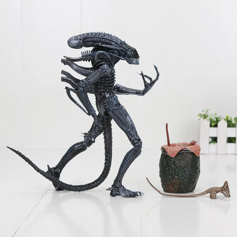 Экшн фигурка с изображением инопланетянина Xenomorph 1986 сине коричневый 1986|Игровые