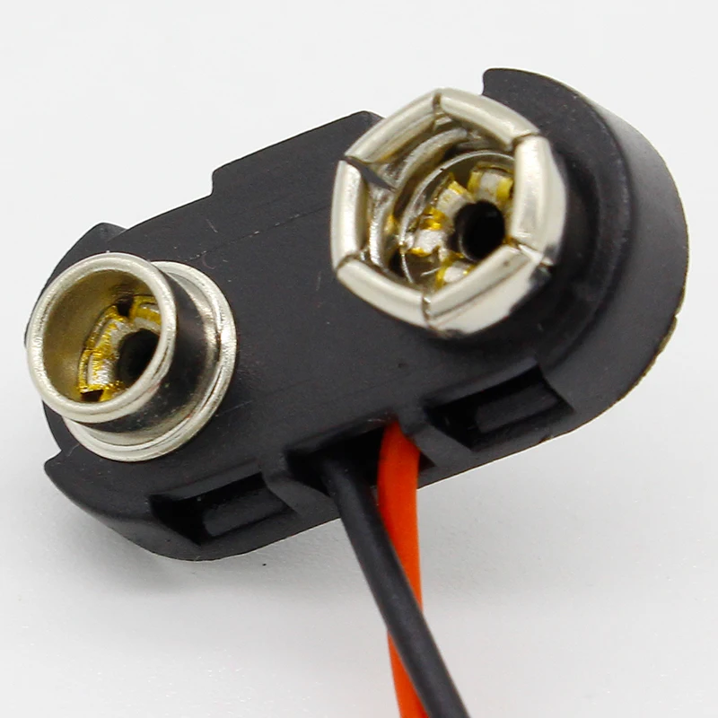 10 шт 9V Батарея оснастки Разъем Крепление Держатель проводов|Соединители| |