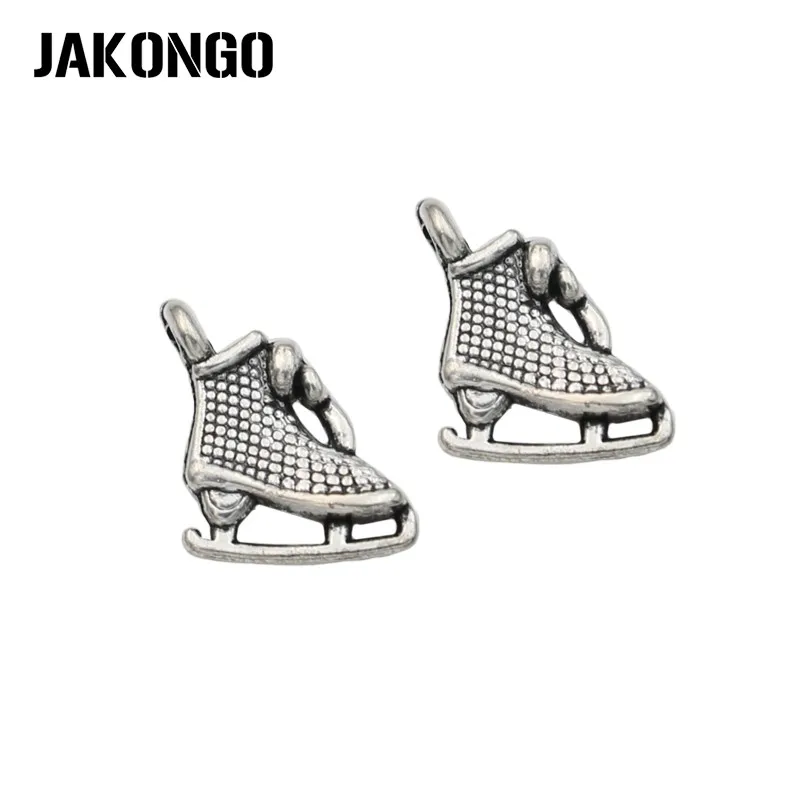 

20шт тибетские покрытые серебром скейт обуви Шарм Подвески для изготовления ювелирных изделий браслет аксессуары DIY ручной работы ремесло ...