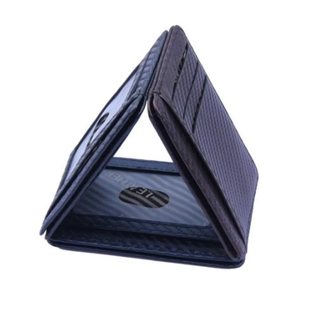 Новинка 2020 тонкий кошелек из углеродного волокна держатель для карт чехол