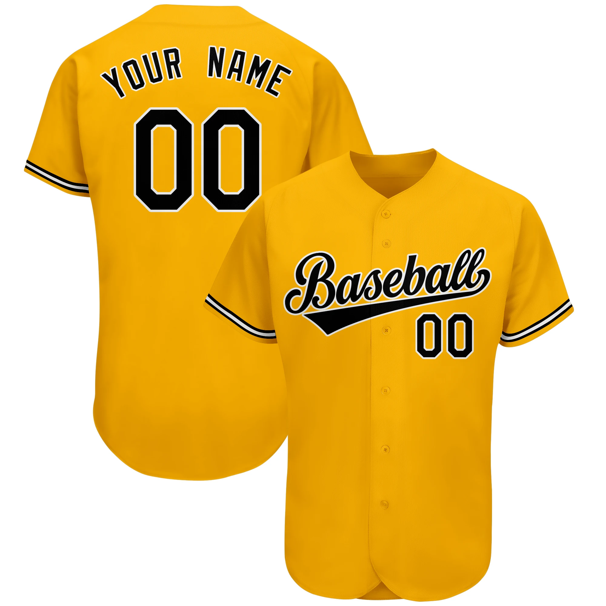 

Custom Baseball Jersey Stripes Line Shirts Personalized Stitched Name for Men Women Youth