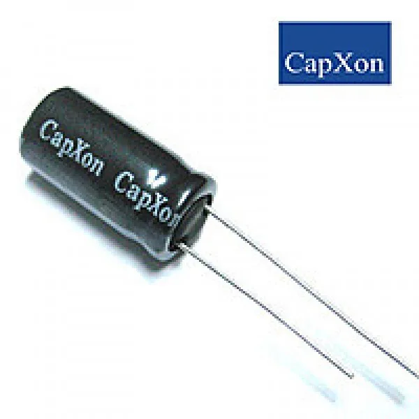 Конденсатор электролитический 820UF 10V 105*C 8*14 CapXon|Конденсаторы| |