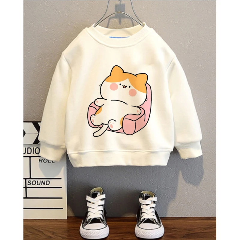 

Newborn Baby Wimter Sweatshirt 100% Cotton Infant Boy Short Sleeve Baby Cartoon Girl Clothes Printing Rabbit Anime Clothing