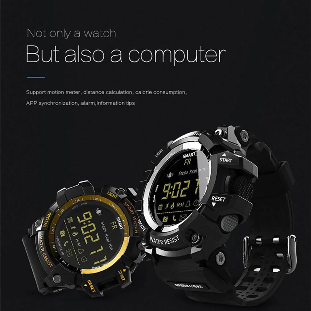 

MK16 Smart Watch Waterproof Smart Sports Watch Fitness Tracker Call Reminder Remote camera Smart Wristwatch