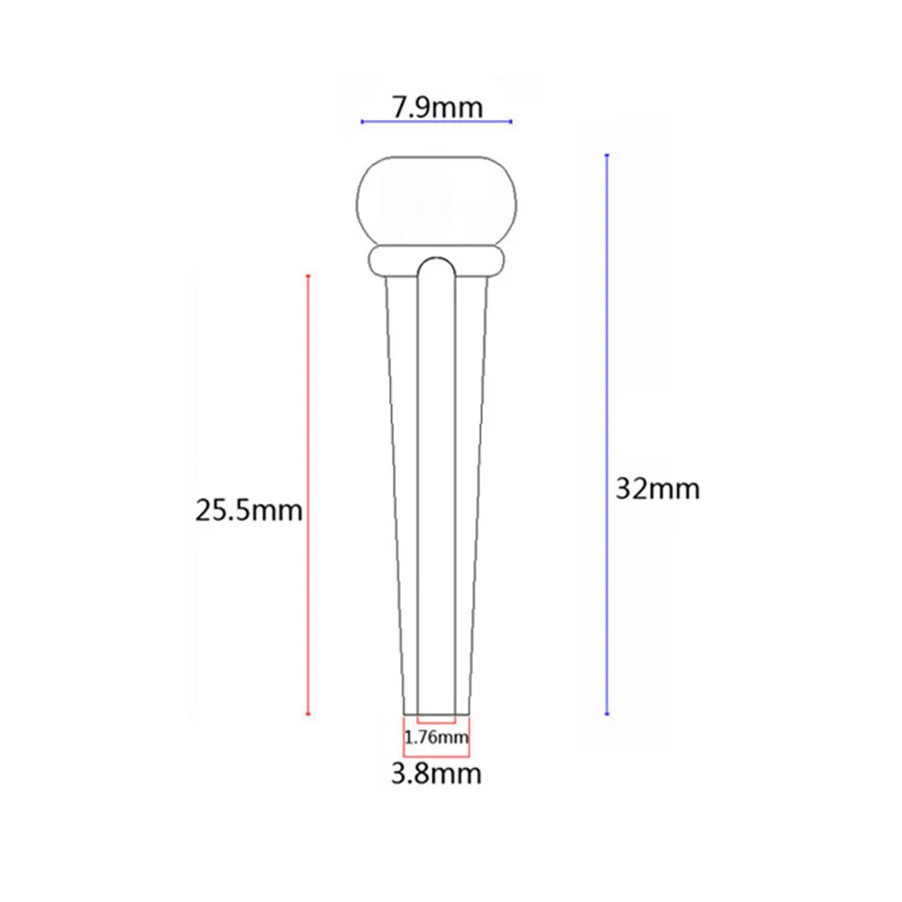 Портативный 6 ой гитары для порожка с латунный и зеленый жемчужная раковина точка