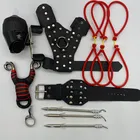 Мощная Рогатка для стрельбы с АРБАЛЕТНЫМ луком, новая защита пальцев для стрельбы из нержавеющей стали + искусственная Рогатка