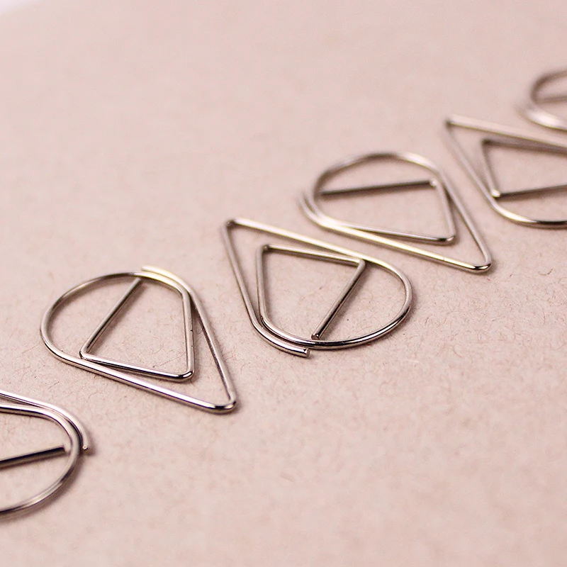 Закладка для бумаги Kawaa металл цвет в ассортименте 10 шт./лот|paper clips|metal paper clipspaper clips