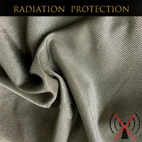 high conductive silver fiber fabric emfrfidemirf blocking elastic cloth antibacterial safe and healthy to skin