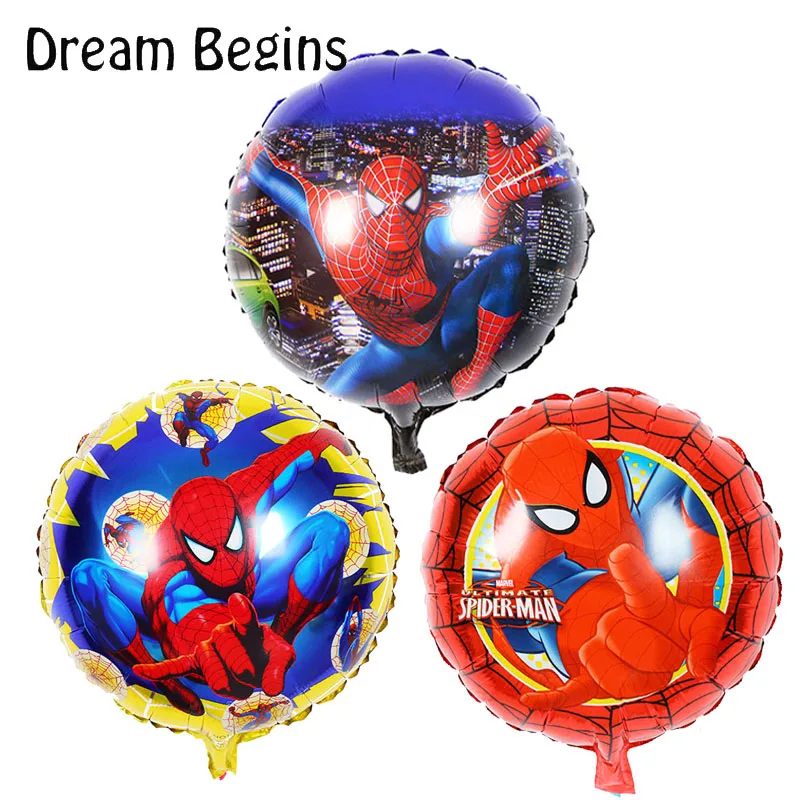 ДБ (2 штуки в комплекте) 18 дюймов шары с изображениями Человека-паука из
