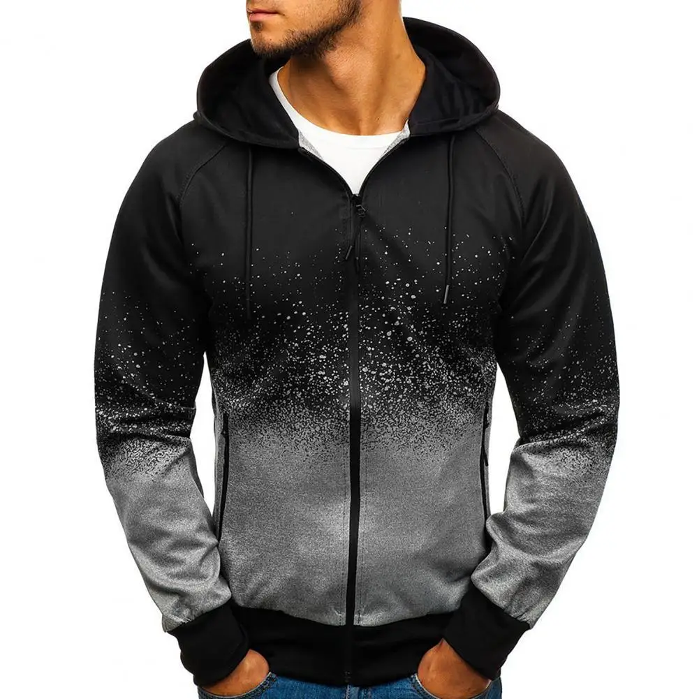 

Men's Fashion Hoodies Men 3D Digital Printing Hooded Sweatshirt Coat Mens Hip-Hop ZIP Hoody Sportswear Tracksuit Male Streetwear