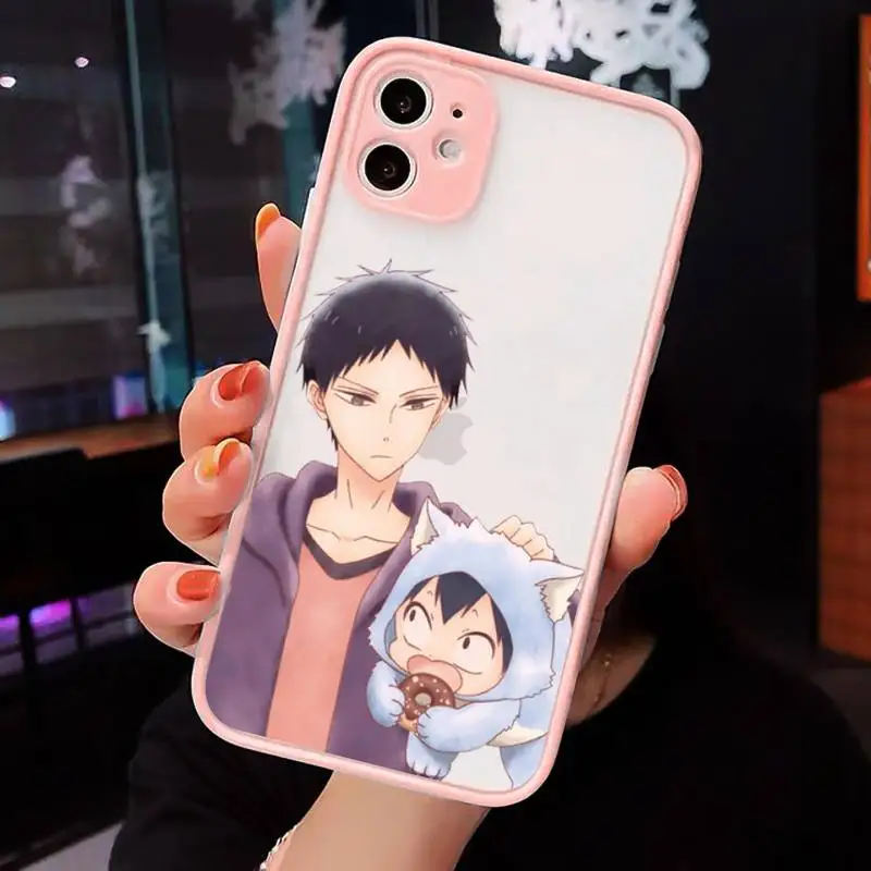 

Anime School Babysitters Ryuichi Kashima Phone Cases matte transparent For iphone 7 8 11 12 plus mini x xs xr pro max cover
