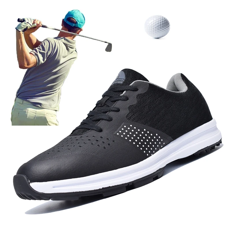 Мужская обувь для гольфа Профессиональные Водонепроницаемые тренировочные