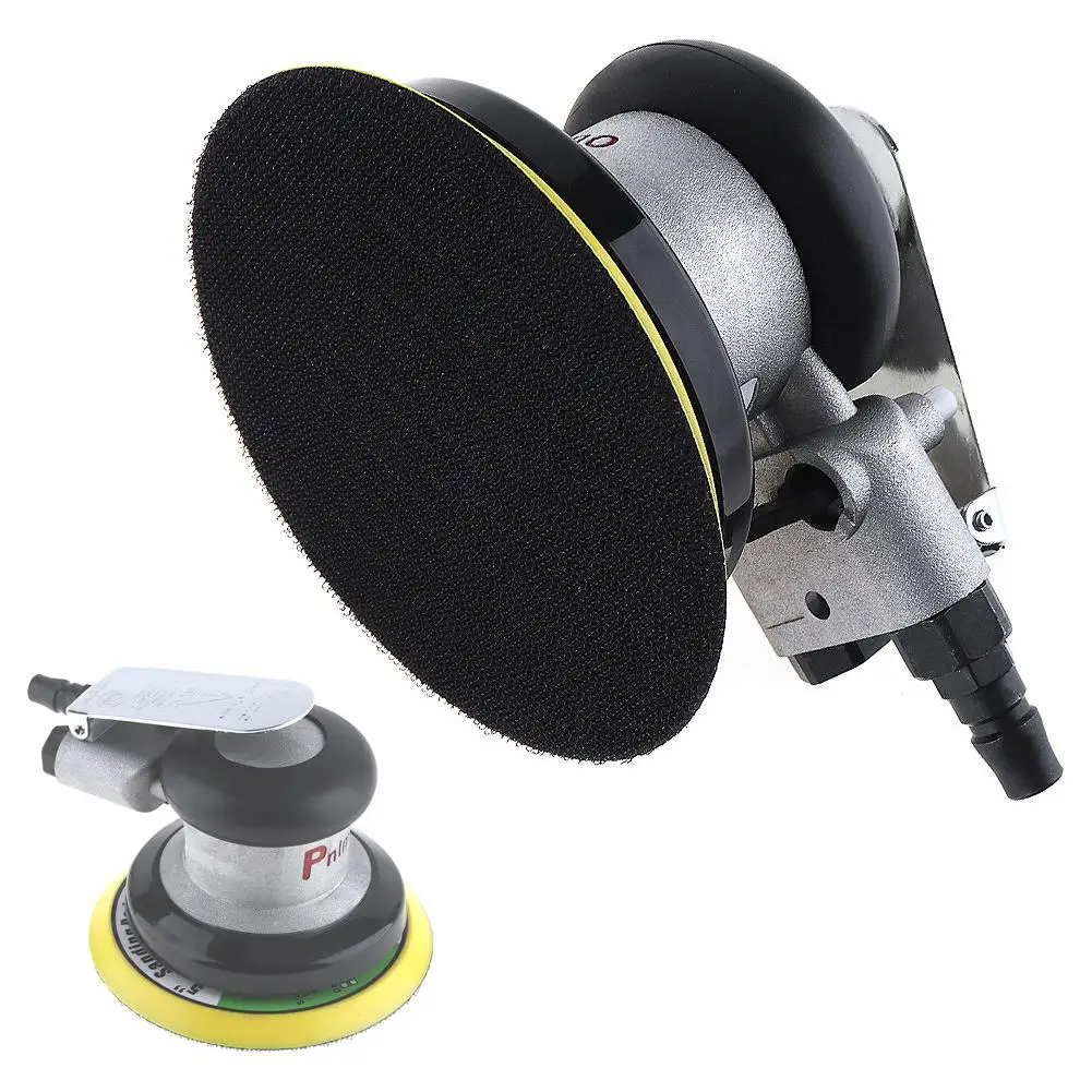 

5 Inch Non-vacuum Matte Surface Circular Pneumatic Sandpaper Random Orbital Air Sander Polished Grinding Machine Hand Tools