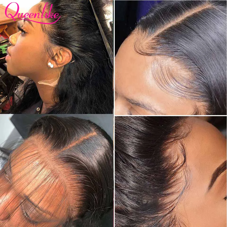 Cheap Apliques com cabelo humano