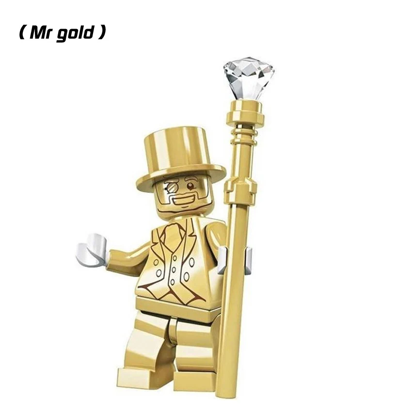 Покрытие фигурки Звездные войны Mr золото C3PO Фигурки игрушки хром Амидала