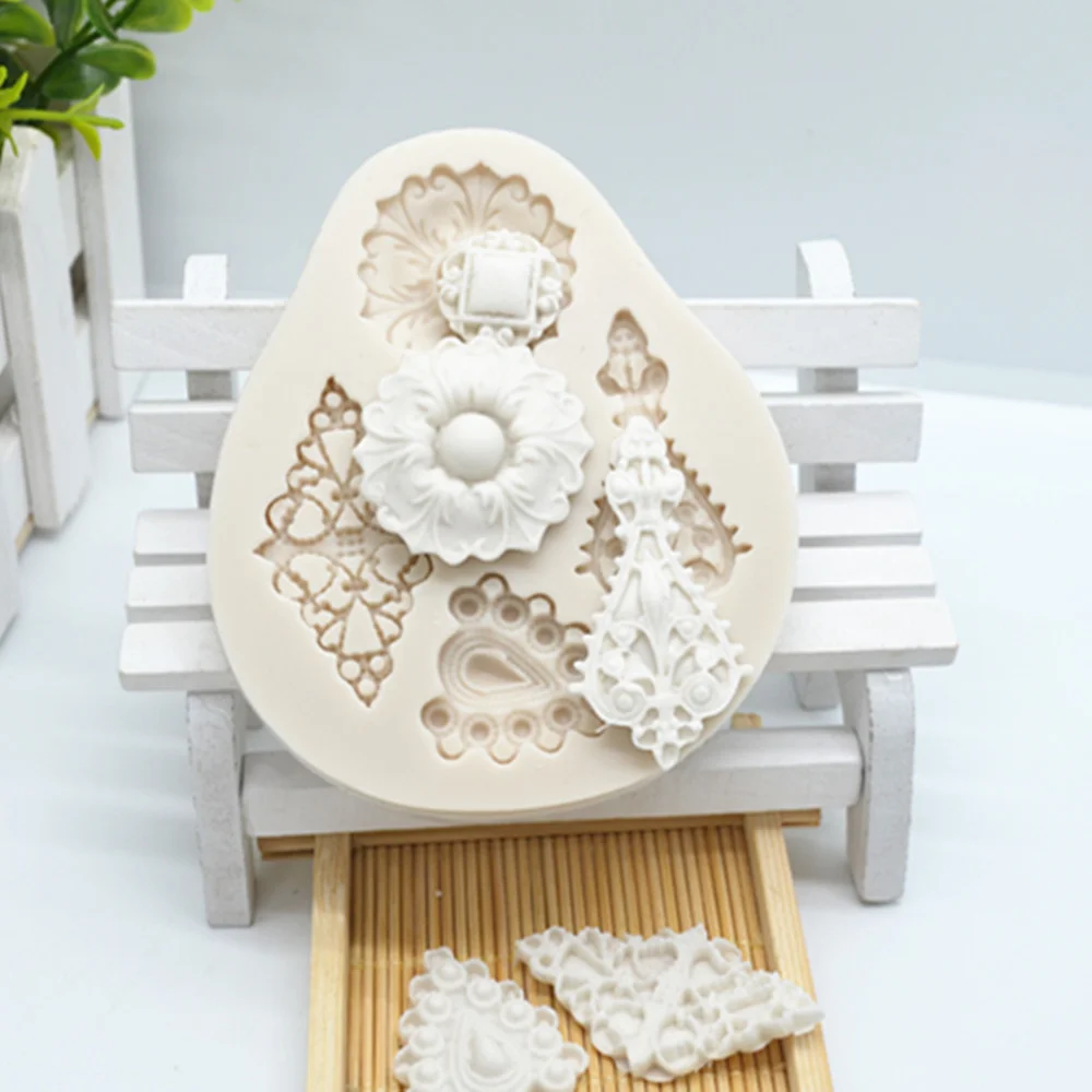 Luyou 1 шт. драгоценный камень смола формы силиконовые для торта инструменты тортов