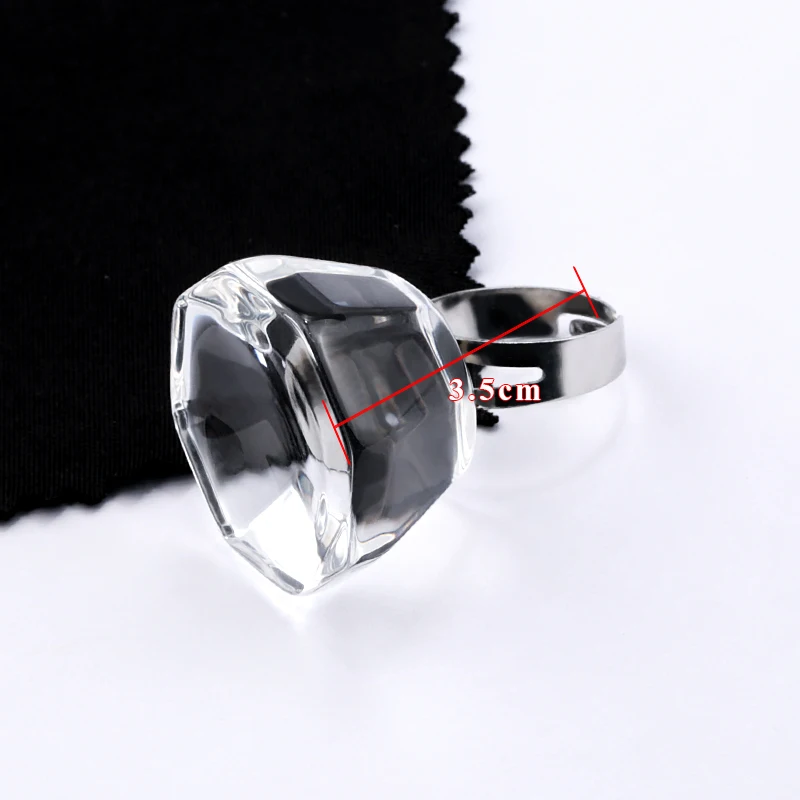 1 шт. глаз клей для ресниц кольца стекло кристалл накладные глаза держатель