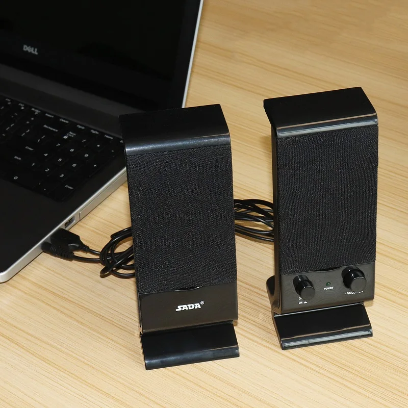 SADA D-203 3D стерео компьютерные колонки USB проводной мини комбинированный сабвуфер Портативный динамик s PC Динамик для телефона тв