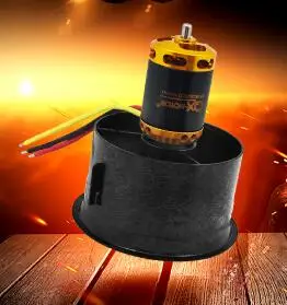EDF wish 3800KV QX-MOTOR абсолютно Дрон DIY 64 мм EDF набор 3800KV 3500KV 2200KV бесщеточный двигатель с 12 лопастями воздуховод вентилятор для части радиоуправляемого самолета - Цвет: EDF wish 3800KV