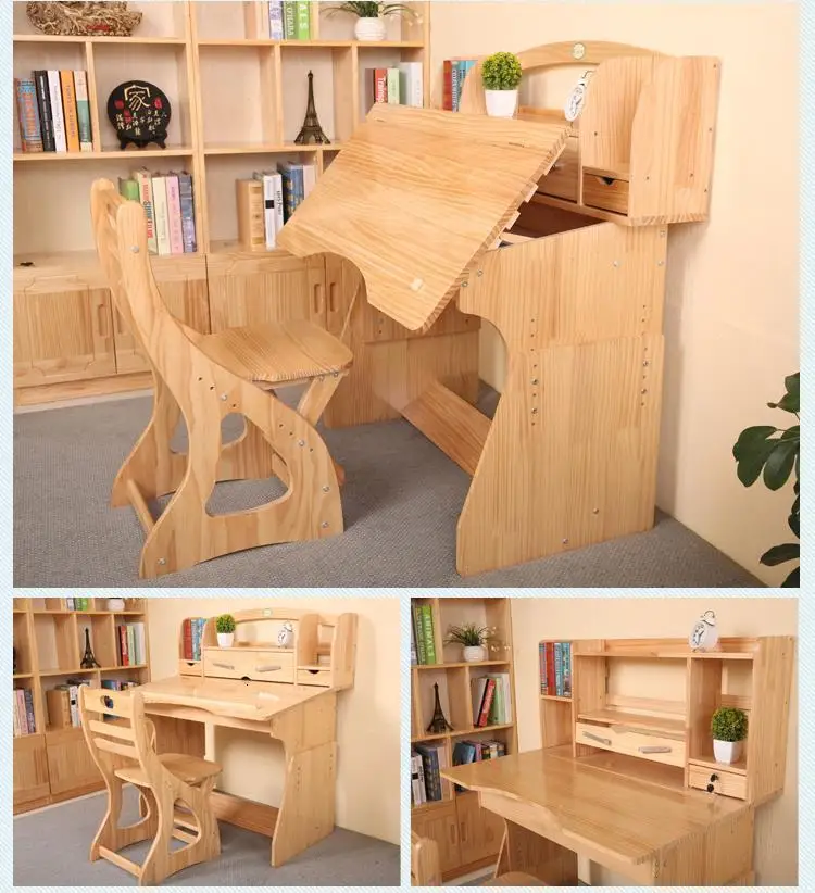 Bambini Cocuk Masasi Infantil Tableau Enfant Tisch Estudar мебель Kinder Tafel Wood Escritorio стол Меса учебный стол для детей