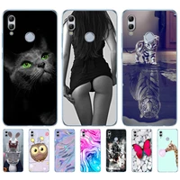 soft silicone case for for huawei honor 10 lite cases 6 21 inch soft tpu phone back cover for honor 10 lite coque etui full 360