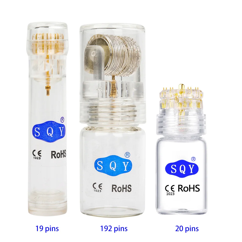 

Мезороллер для кожи с титановыми микроиглами для удаления морщин