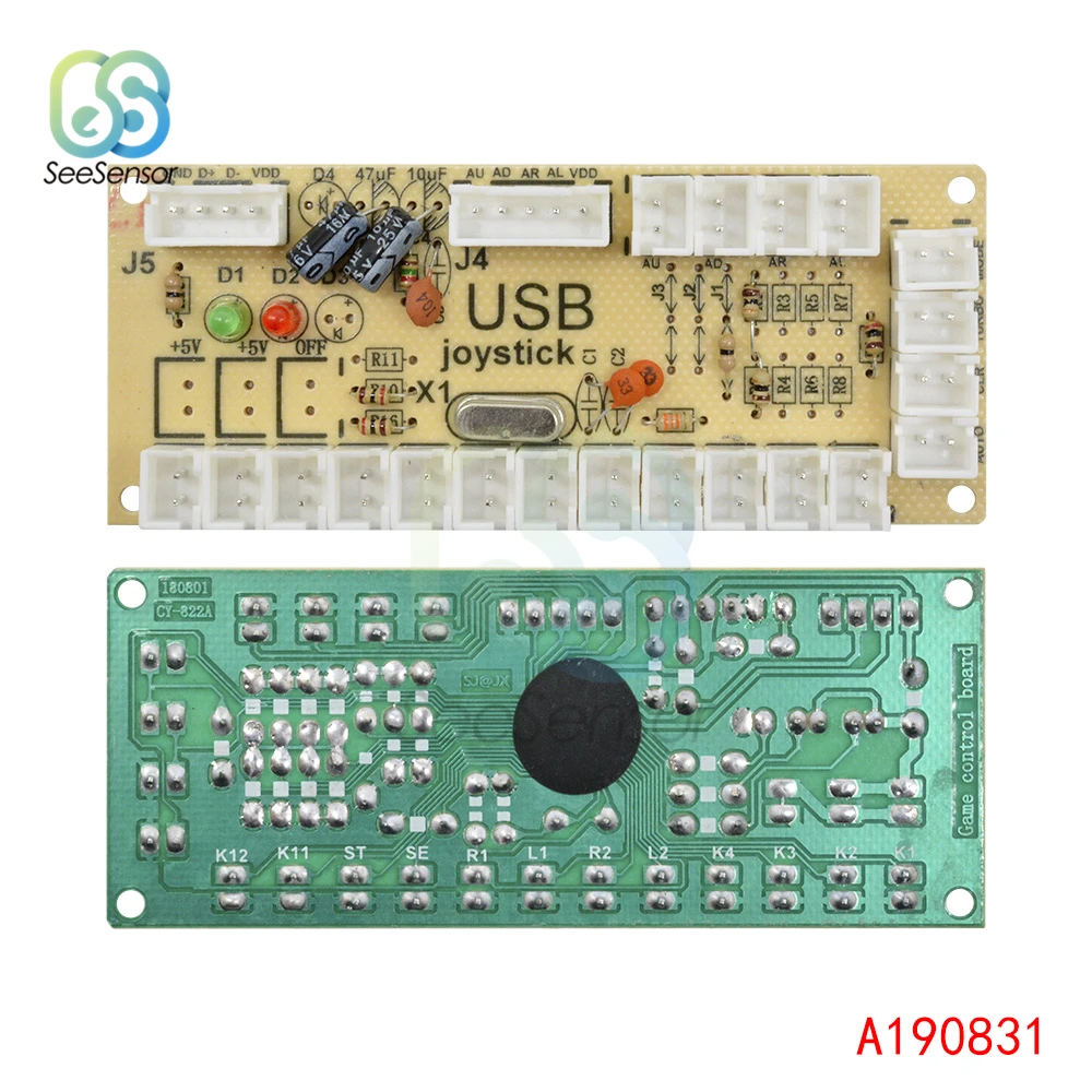 USB кодировщик для ПК с нулевой задержкой джойстика MAME и аркадных файтингов панель