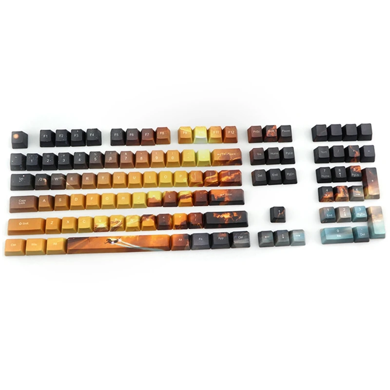 

Trek Theme 5 Sides Sublimation PBT Keycap 110 Keys Full Set Keyboard Keycaps for 60/87/96/104/108 Keyboard
