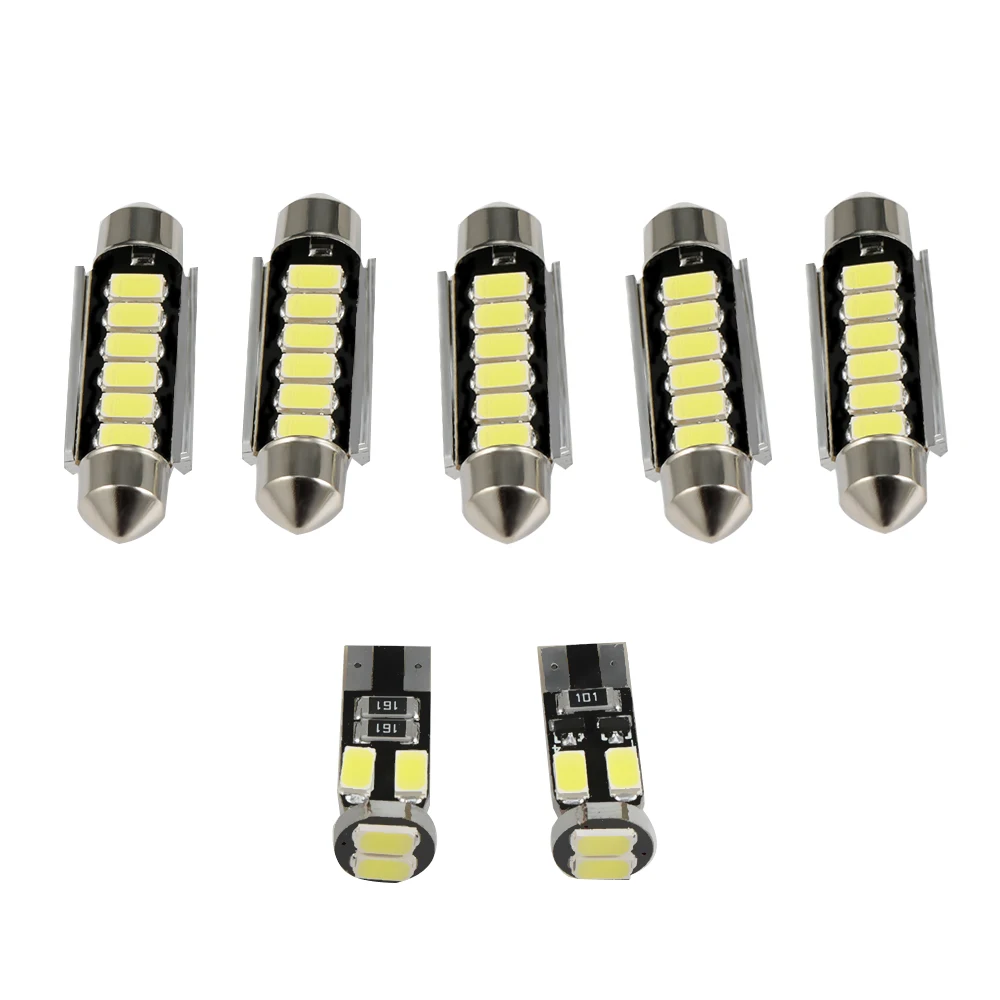 6/7 шт. Автомобильный светодиодный пластина интерьер чтение светильник для VW T4 T5 T6