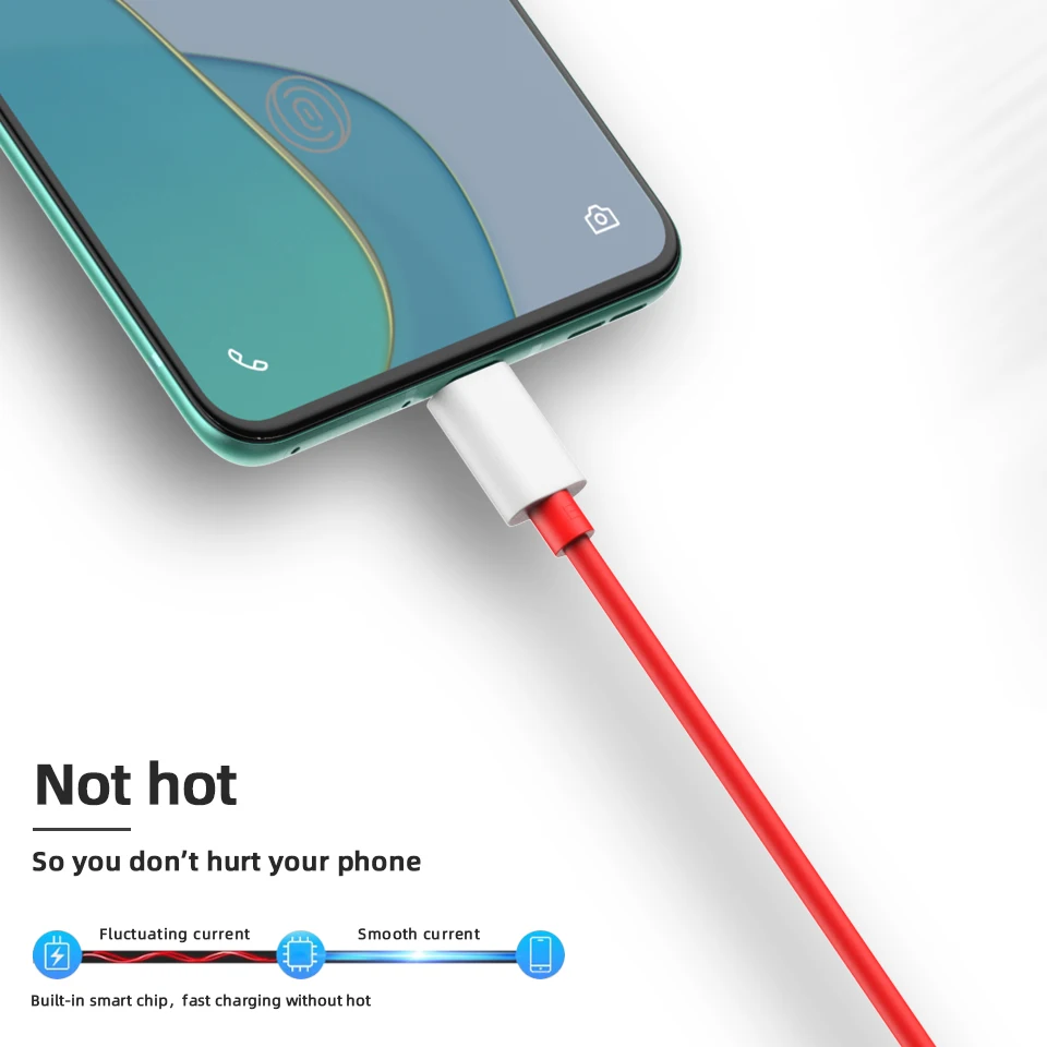 Кабель для быстрой зарядки Oneplus 9 Pro 8 T Warp Charge Type C на оригинальный 6 5a One Plus 7 7t 6t 5t 5 3t