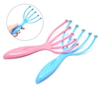 Массажер для расслабления волос, массажер со стальными шариками на пять пальцев для головы и шеи, спа-массаж, снятие стресса, 1 шт.