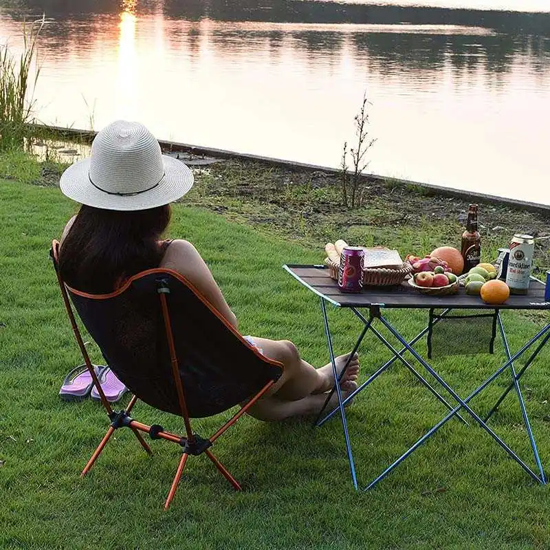 

Travel Ultralight Folding Chair Superhard High Load Outdoor Camping Chair Portable Beach Hiking Picnic Seat Fishing Tools Chair